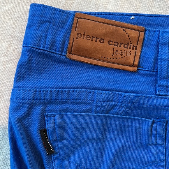 Cobalt Blue Pierre Cardin Straight Leg Pant - Picture 2 of 5